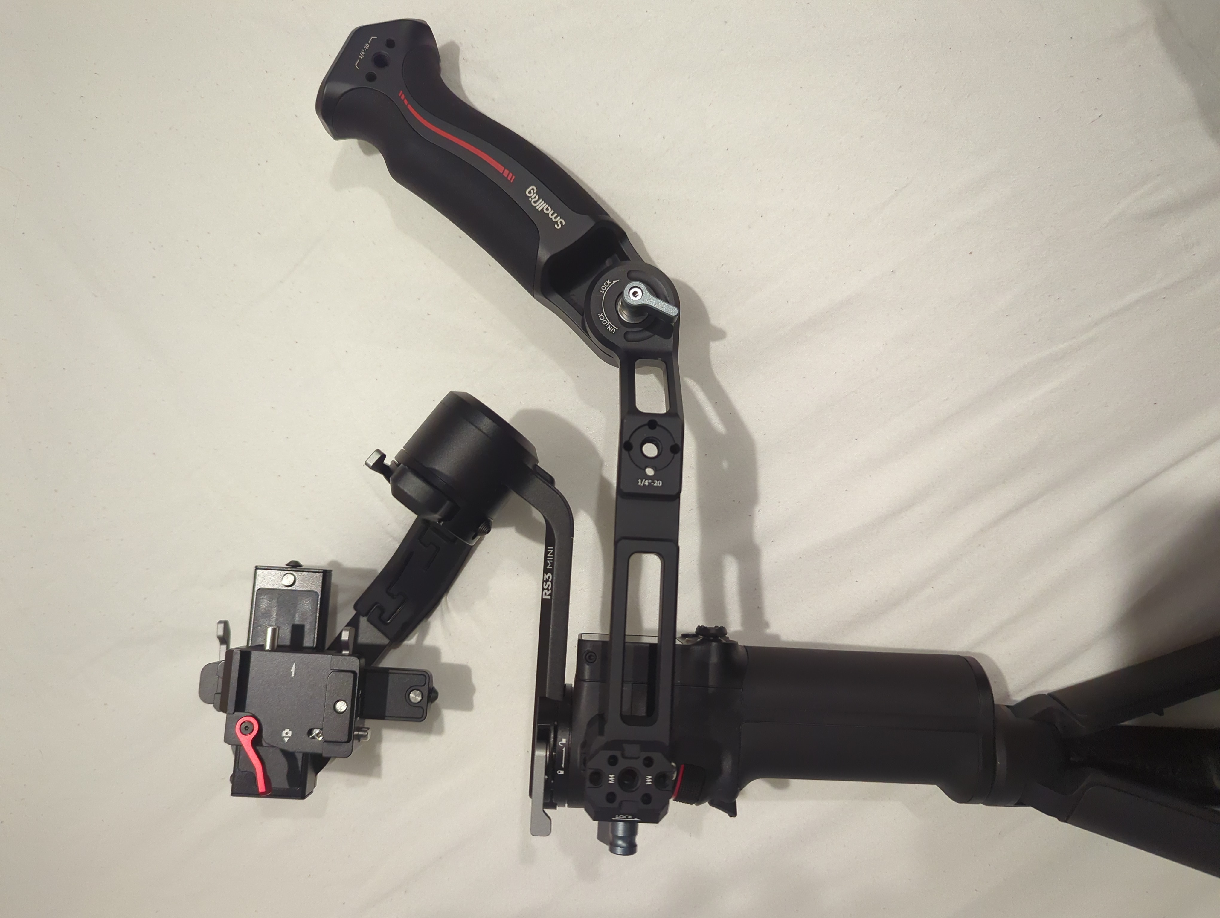Sling Handle for RS Gimbals | Low-Angle Grip | NATO Rail
