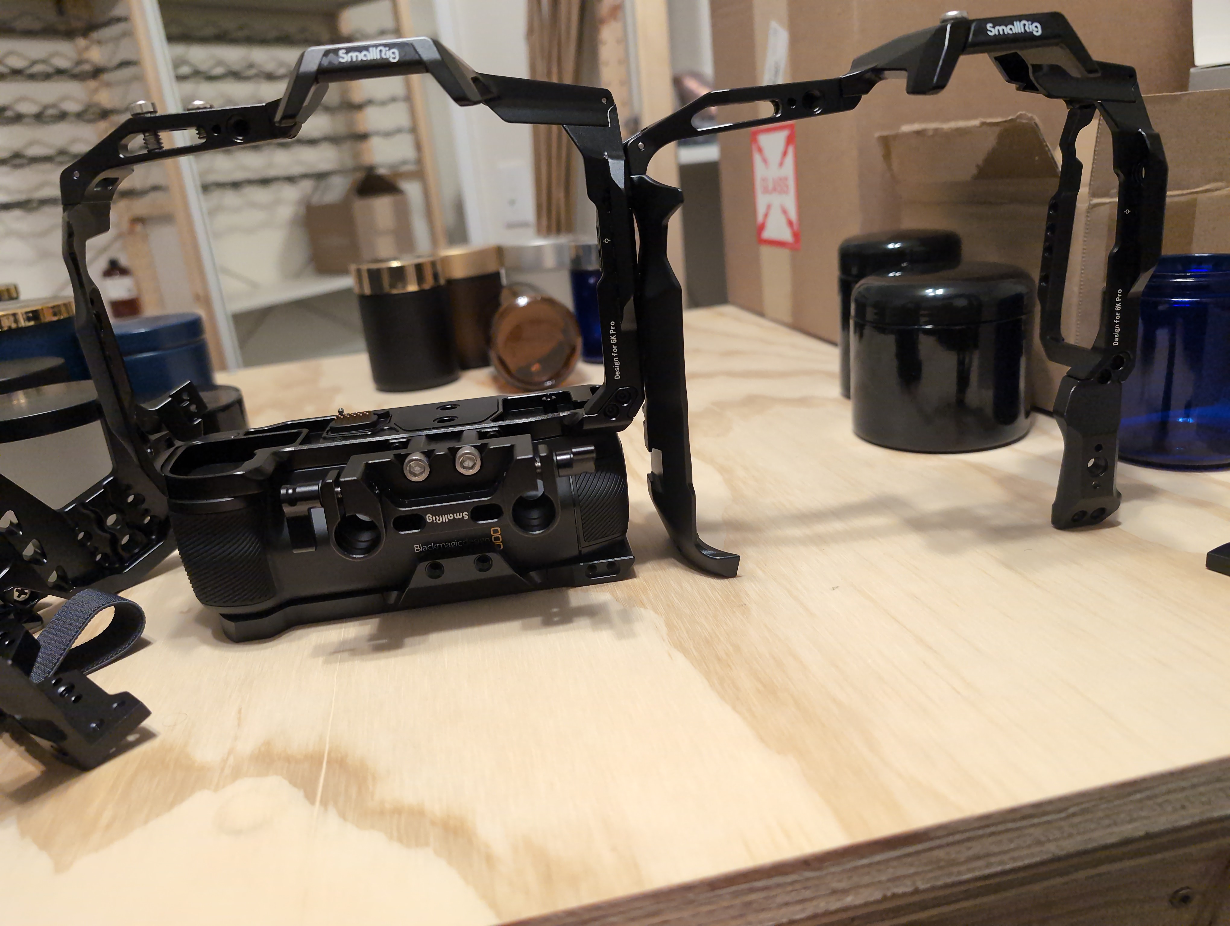 BMPCC 6K Pro Camera Cage | Battery Grip Fit | SmallRig