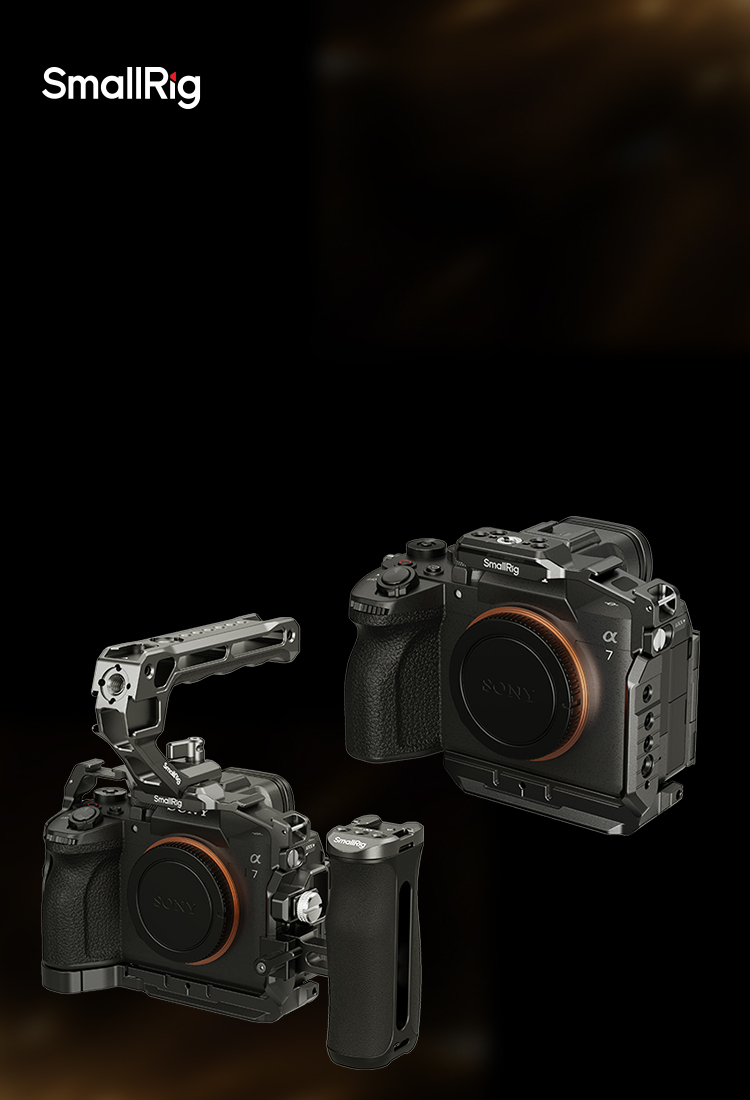 Sony A7 V / A7R V / A7 IV用カメラケージキット：フルケージ