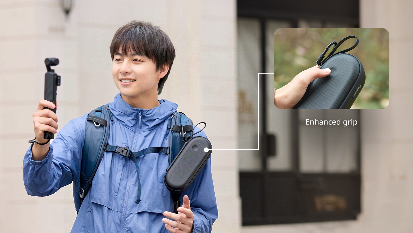 Kategori/Aksiyon Kamera Seti/DJI Osmo Pocket 4 / 3 i&ccedil;in DJI Saklama &Ccedil;antası - Markalar: DJI / Modeller: Osmo Pocket 3, Osmo Pocket 4 / &Uuml;r&uuml;n Kodu: 5992
