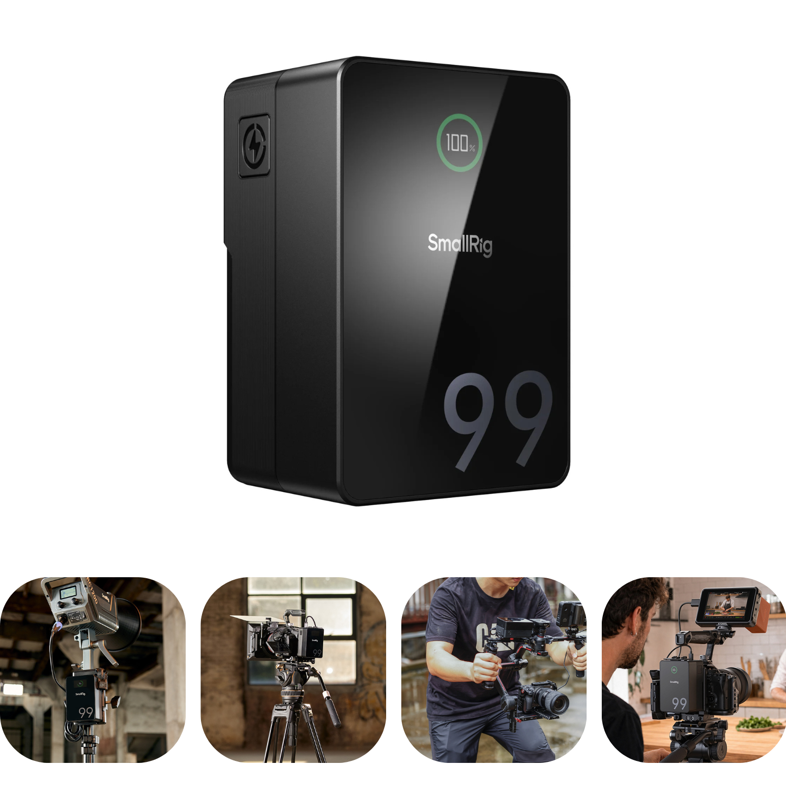 Mini V-Mount VB99 Pro | Compact Fast Charge | SmallRig
