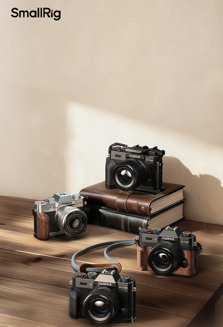 SMALLRIG X-T30 III camerakooi voor FUJIFILM X-T30 / X-T30 II/X-T30 III