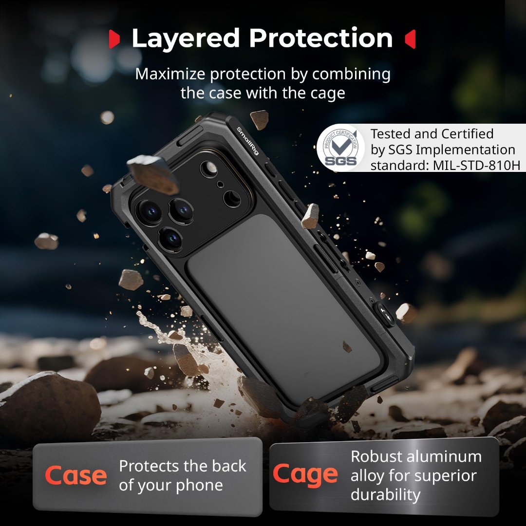 iPhone 17 Pro / 17 Pro Max | Dual Handheld Cage Kit
