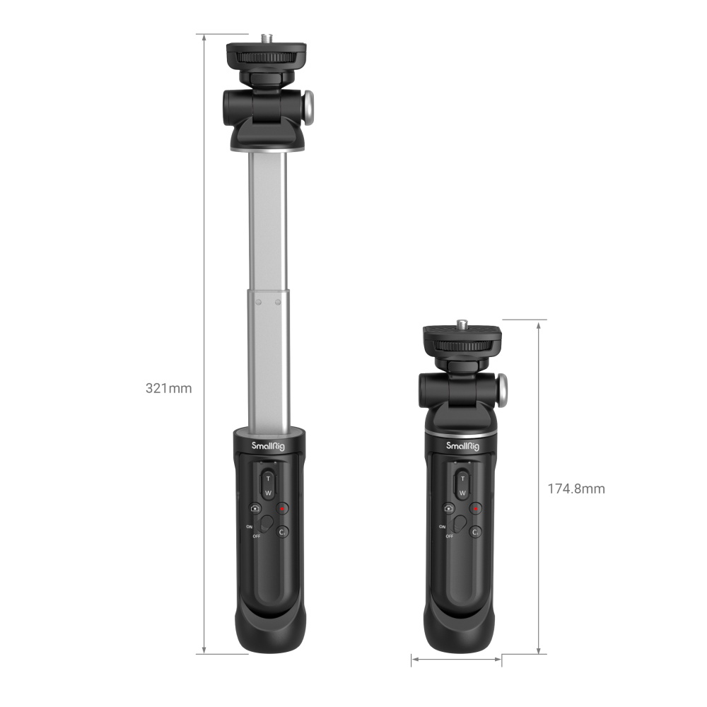 SR-RG1 Wireless Grip | Camera Selfie Tripod | SmallRig