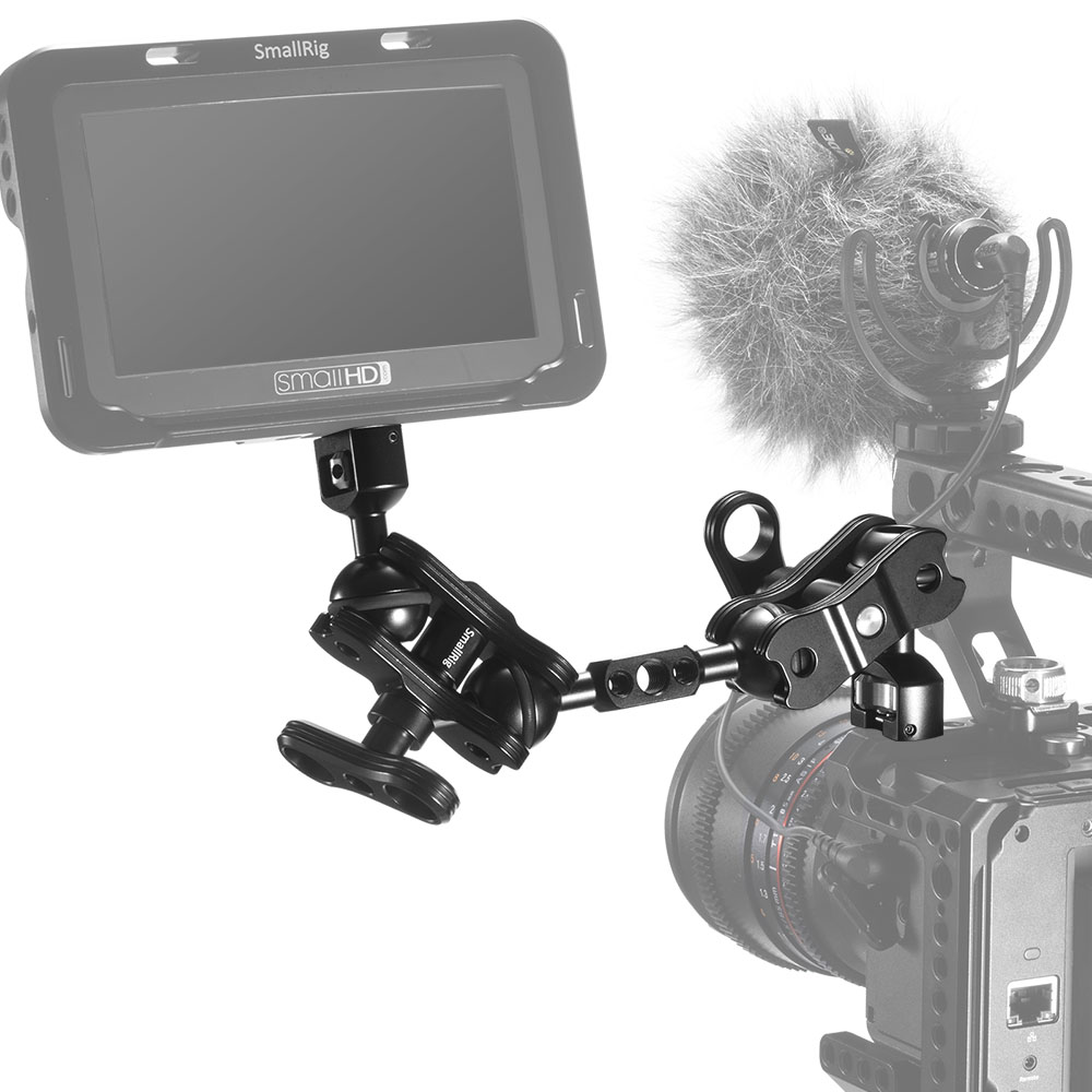 Jual ULANZI UURIG R094 Metal Clamp W Ballhead & Magic Arm U/ Camera LED Mic Wfh Work From Home Wfo Vlog Vlogging Podcast Youtuber Youtube I.2633506