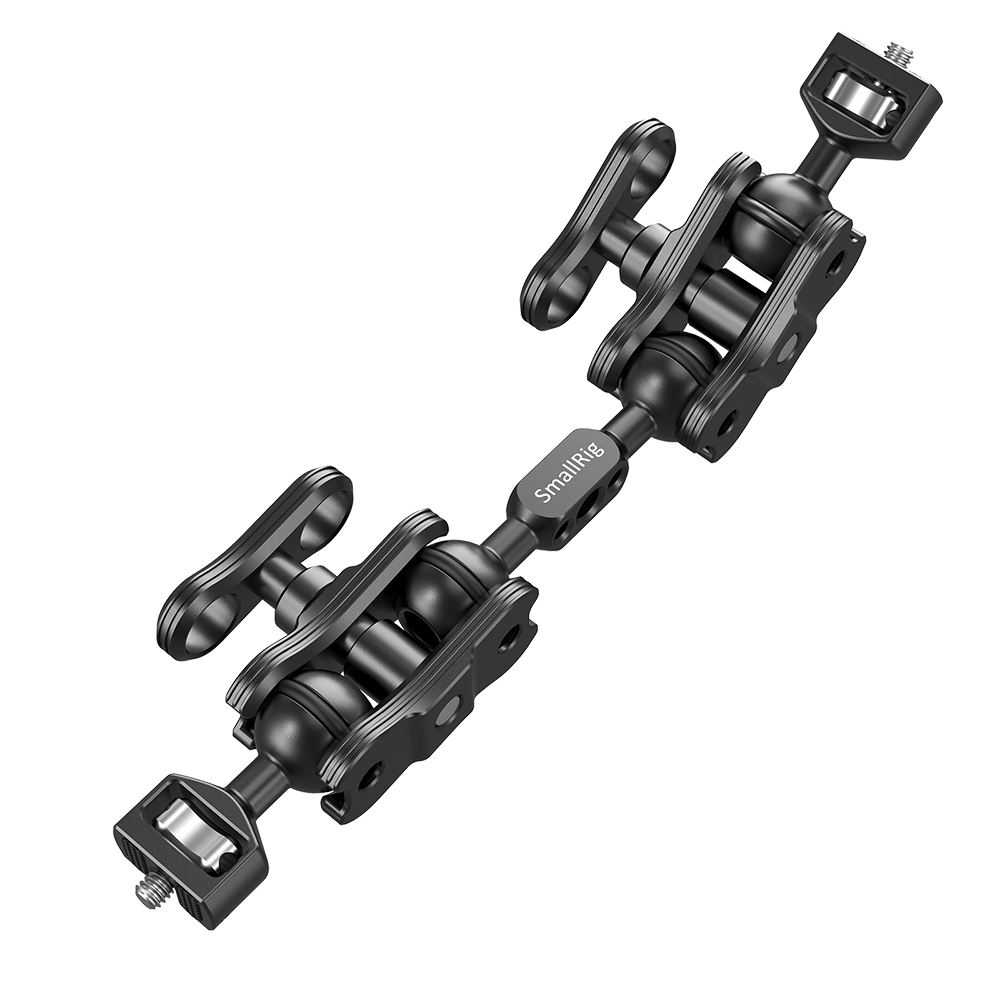 Articulating Arm with Dual Ball Heads (1/4"-20 Srew) and Extension (Shipping Area: North America)