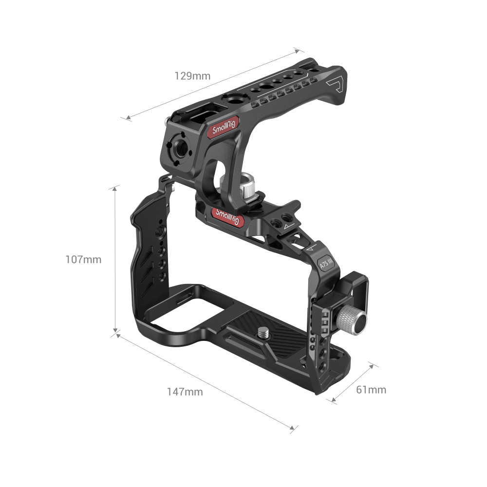 Professional Camera Cage Kit for Sony Alpha 7S III