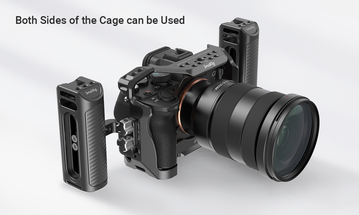 Aluminum Side Handle | Universal Camera Cage | SmallRig