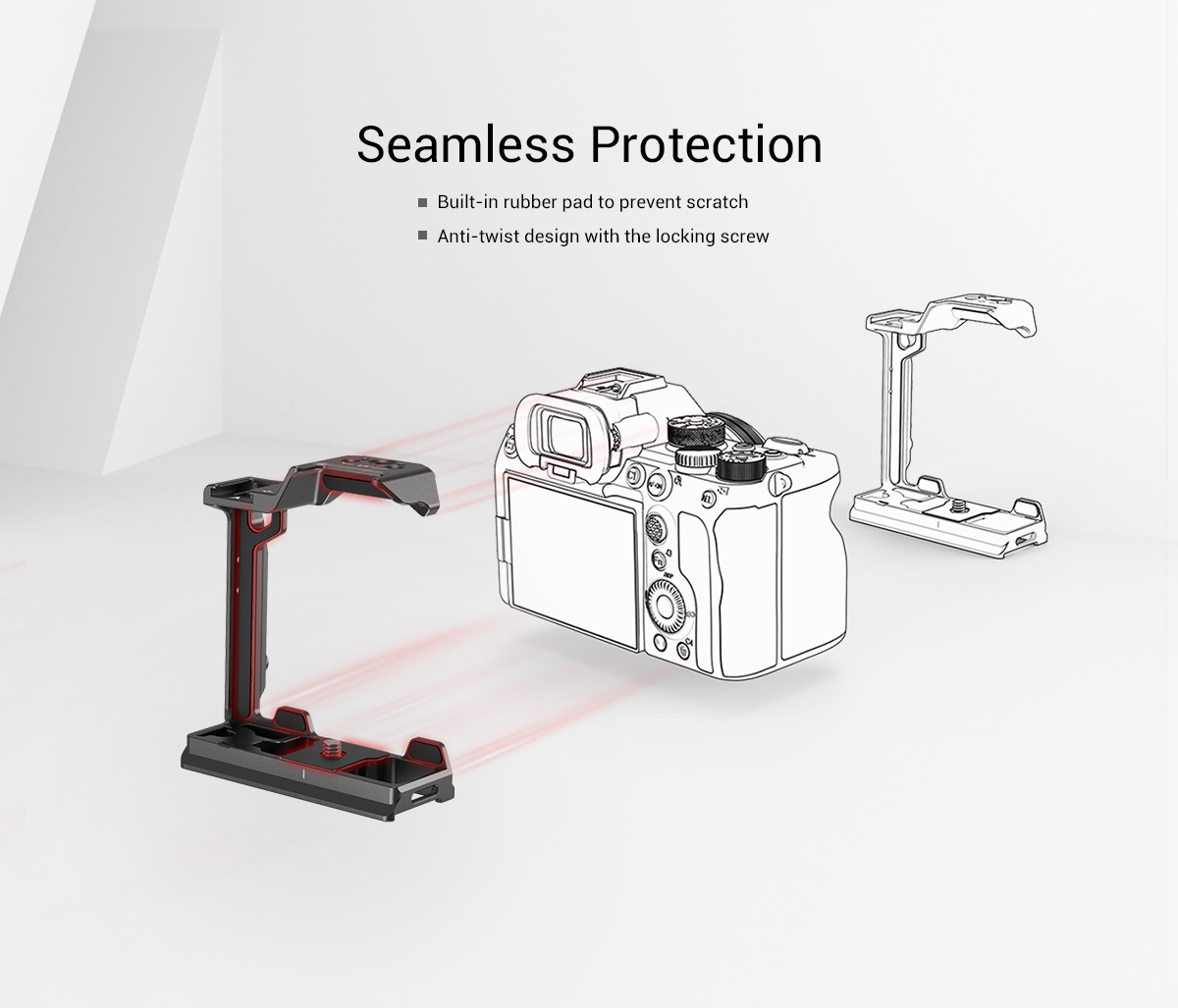 Sony A7 IV Half Camera Cage | Arca Swiss Plate | SmallRig