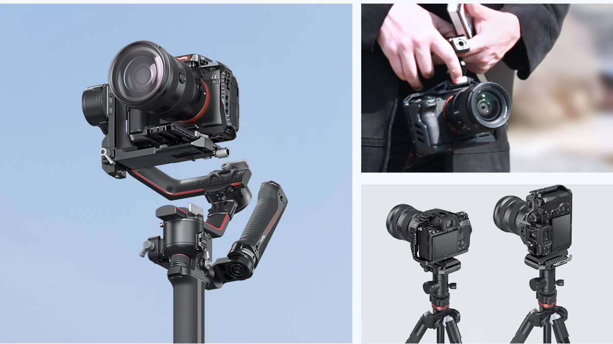 SONY α7SIII用超軽量ケージ（マグネシウム合金製）