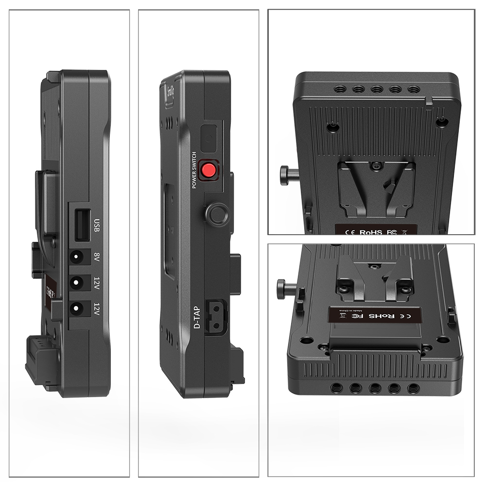 SmallRig 3203 Vマウントバッテリー用アダプタープレート Amazon | SmallRig V マウントバッテリーアダプタープレート、BMPCC 4K