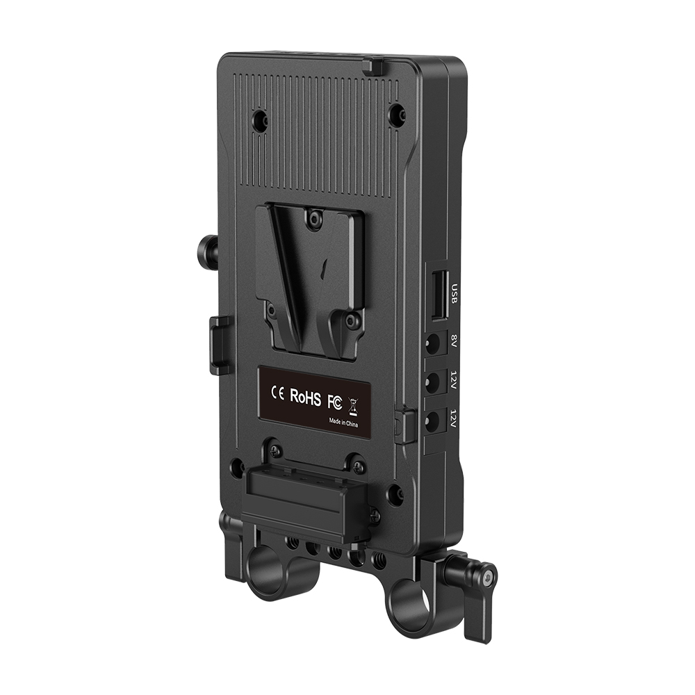 V Mount Battery Adapter | 15mm Rod Clamp | SmallRig V Mount Battery Adapter | 15mm Rod Clamp | SmallRig