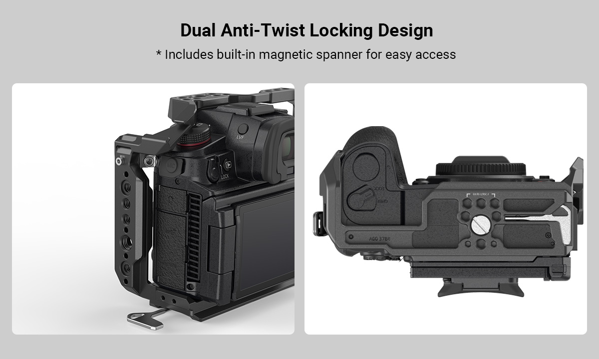 Lumix GH6 Camera Cage Kit | Handheld Video Rig | SmallRig