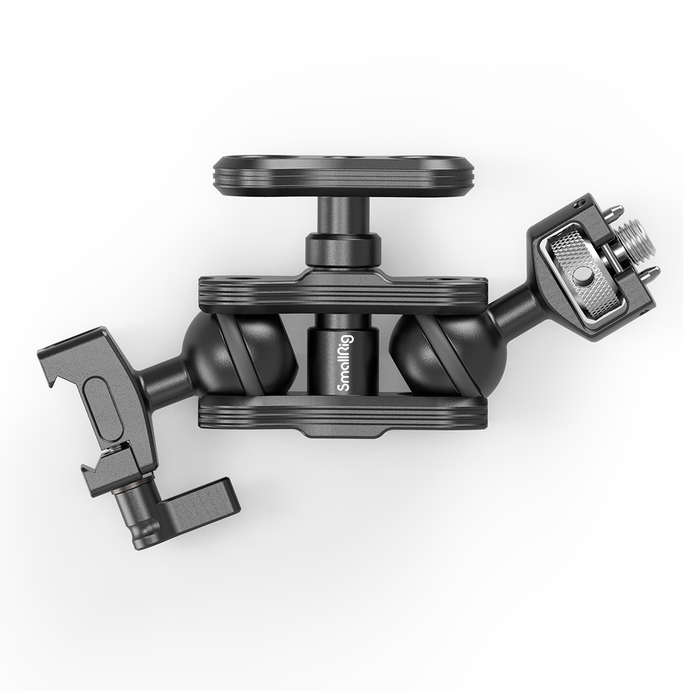 SmallRig 3874 Articulating Magic Arm – Dual Ball Heads With 3/8-16 Screw