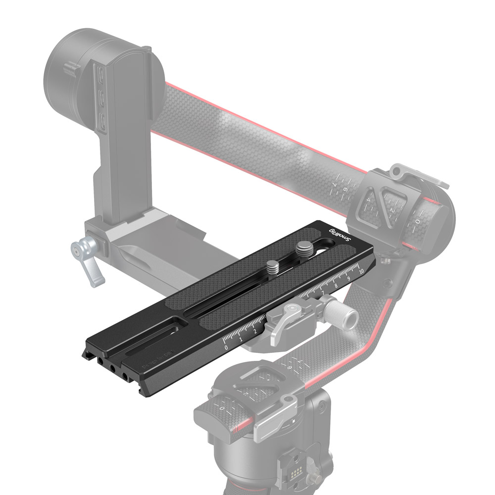 Extended Quick Release Plate for DJI RS 2 / Ronin-S / RS 3 / RS 3 Pro / RS 4 / RS 4 Pro