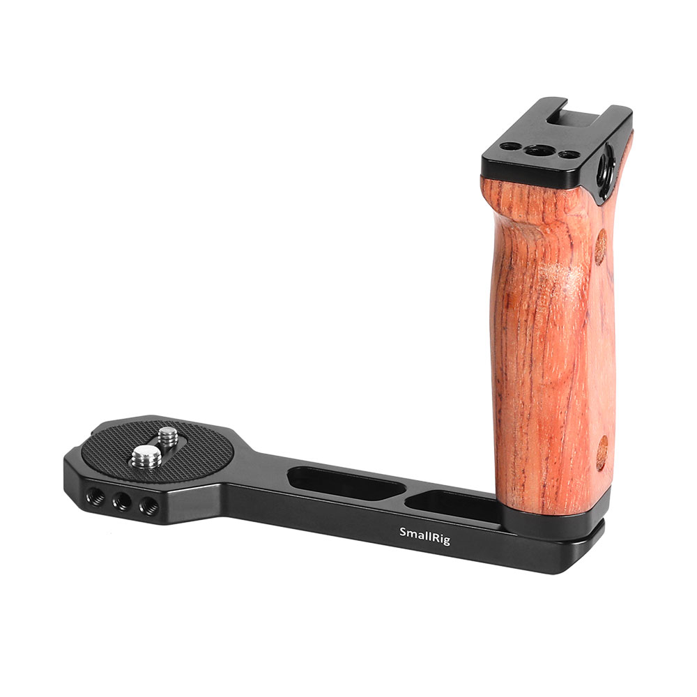 Wooden Side Handle for DJI Ronin-S/SC/RS 2/RSC 2&ZHIYUN CRANE 2S/2/V2 &MOZA Air 2/AirCorss 2 Gimbals