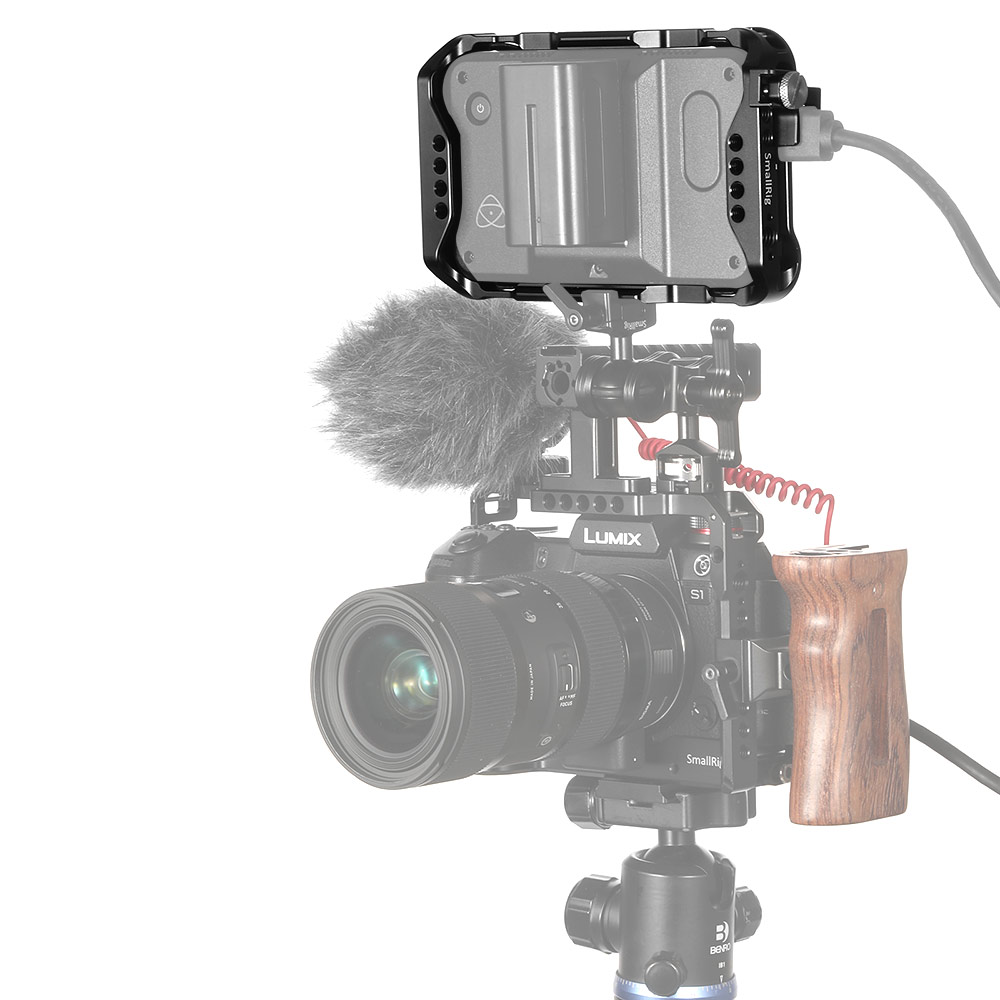 Camera Cage | For Atomos Shinobi & NATO Rails | SmallRig