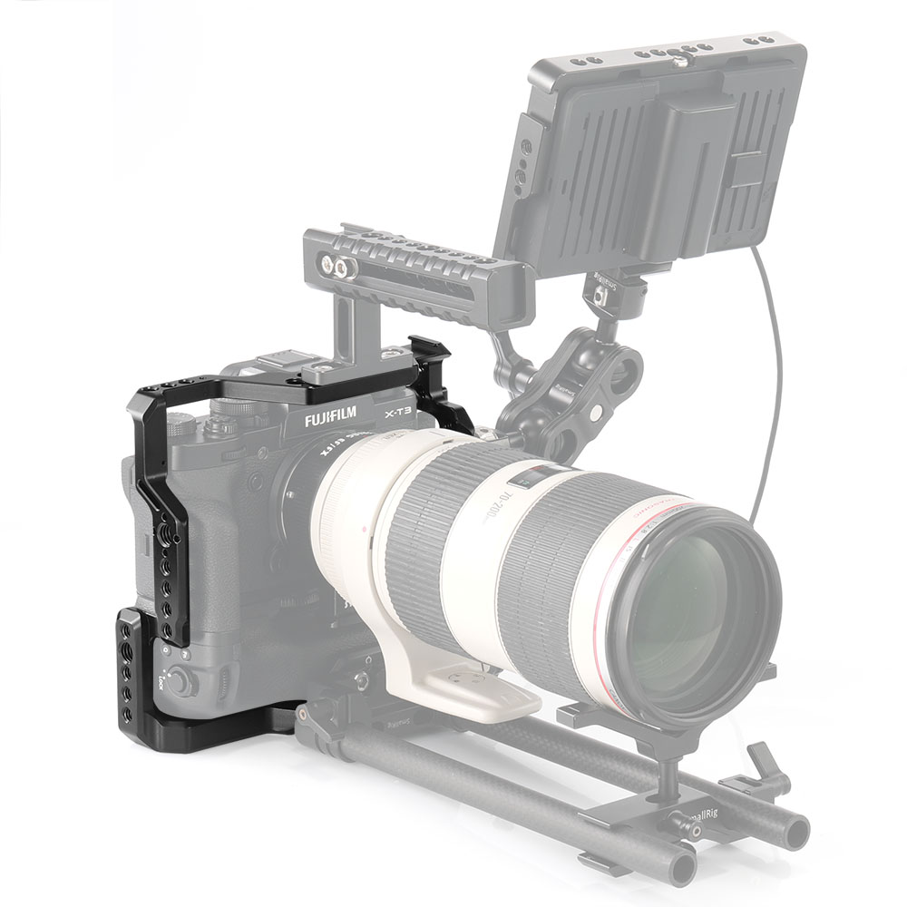 Camera Cage for Fujifilm X-T2 and X-T3 Camera with Battery Grip