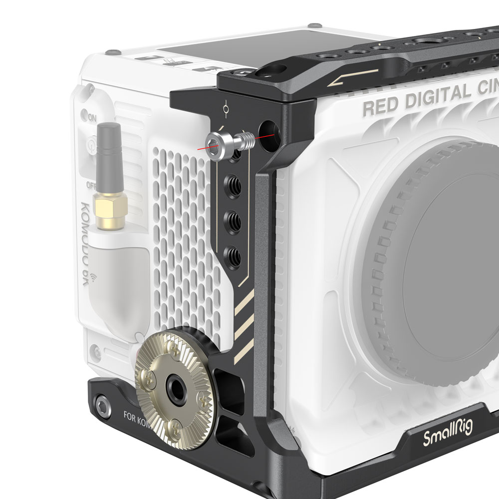 RED KOMODOカメラ 本体とSmallRigケージキット SmallRig Camera Cage Kits for RED KOMODO and KOMODO-X Introduced