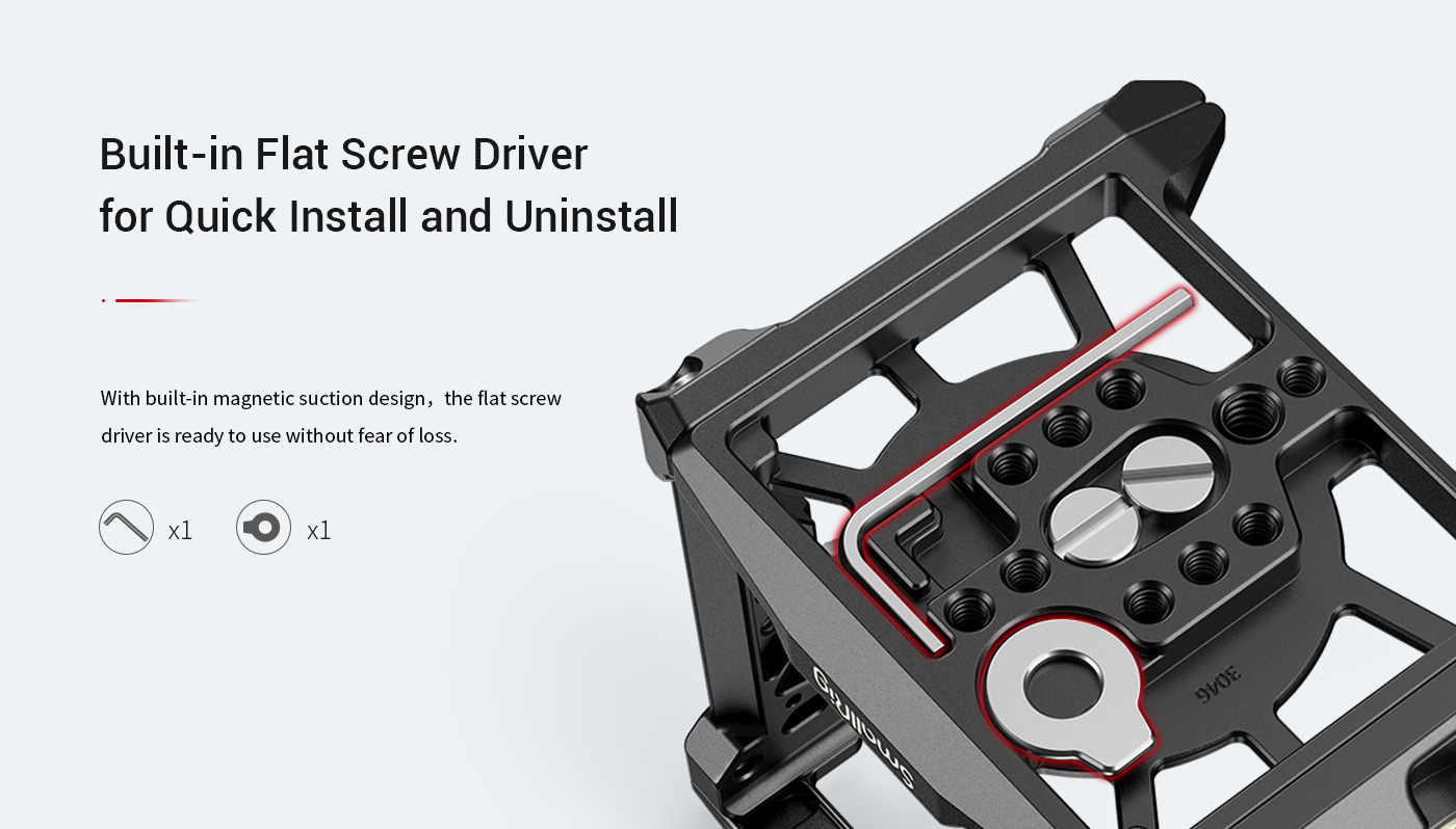 RED KOMODO Camera Cage | Magnesium Alloy Rig | SmallRig