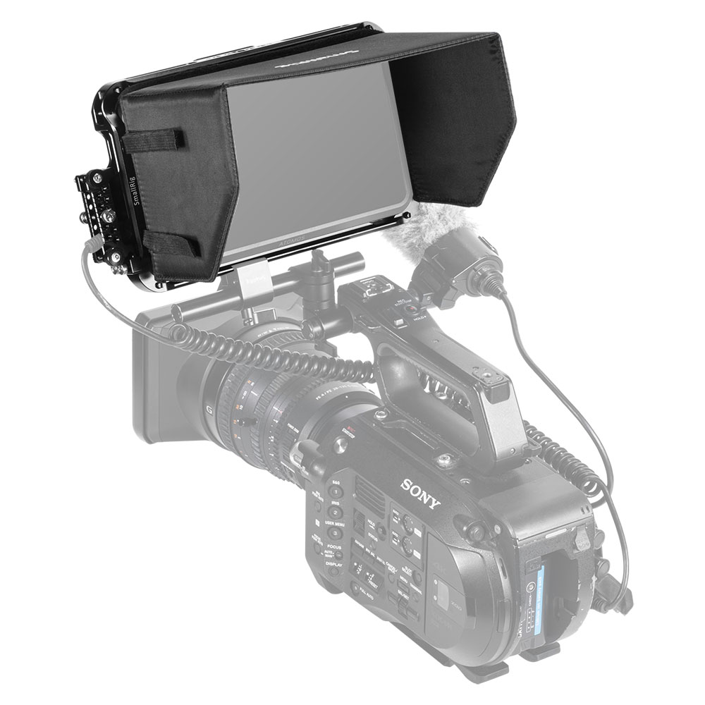 Atomos Shogun 7 Cage | Sunhood & NATO Rails | SmallRig