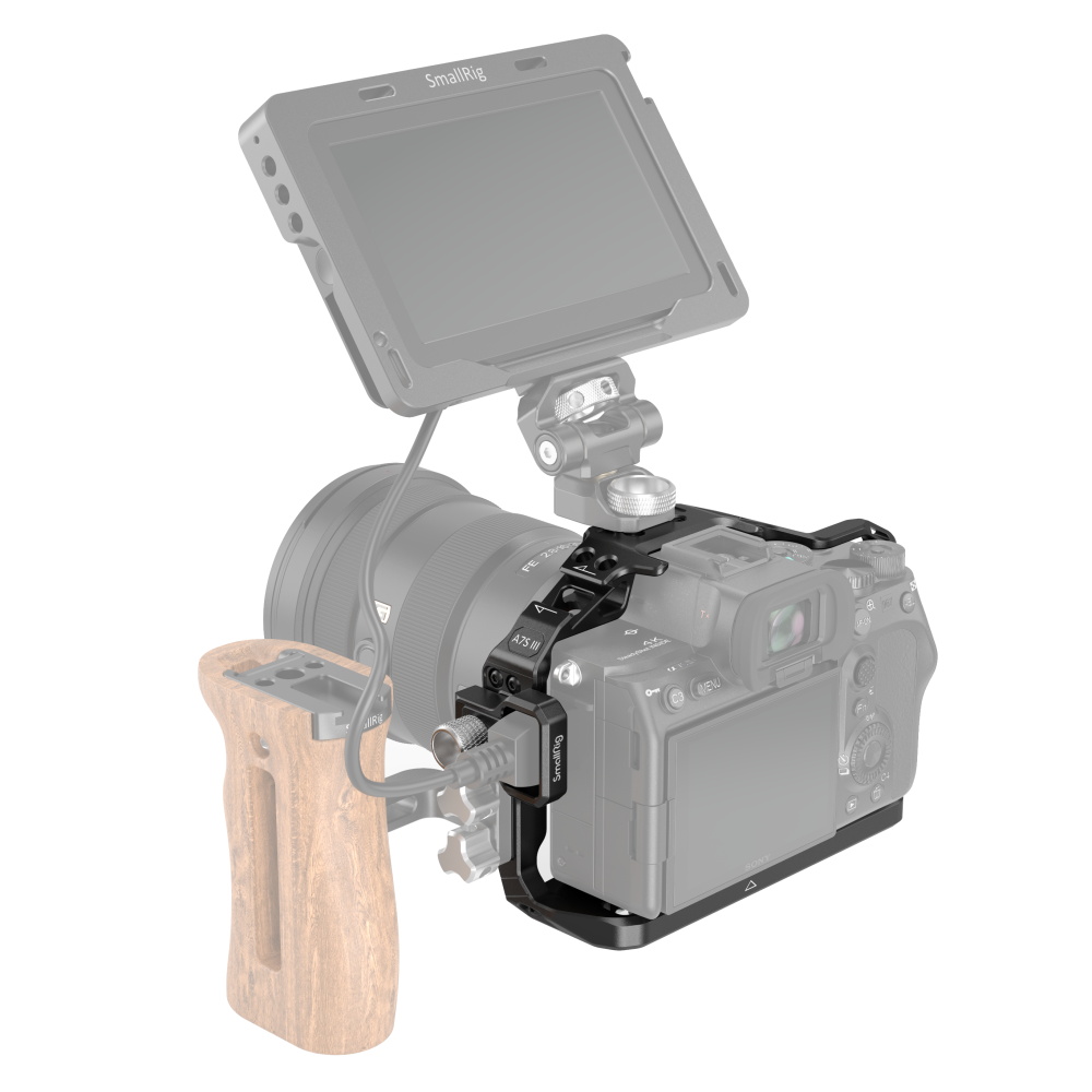 SmallRig Cage Kit 3180B Per Sony Alpha 7S III, Gabbia Protettiva Standard Per Fotocamera
