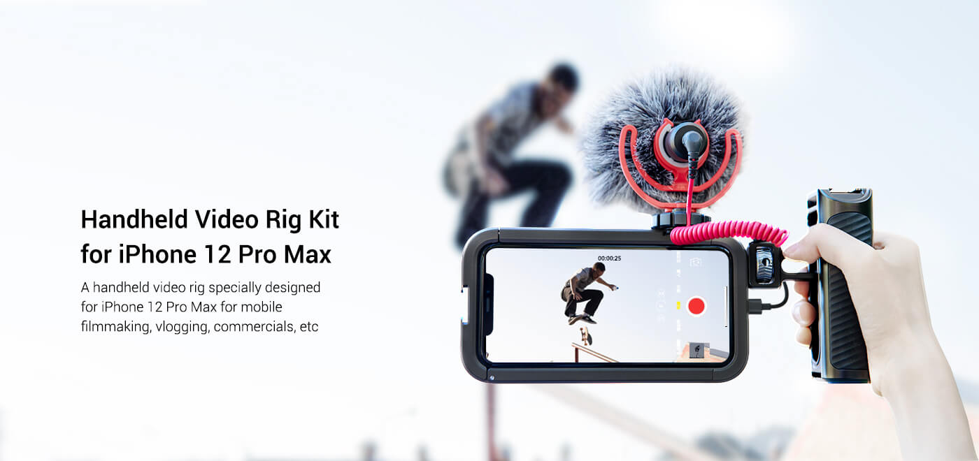 Handheld Video Rig Kit for iPhone 12 Pro Max