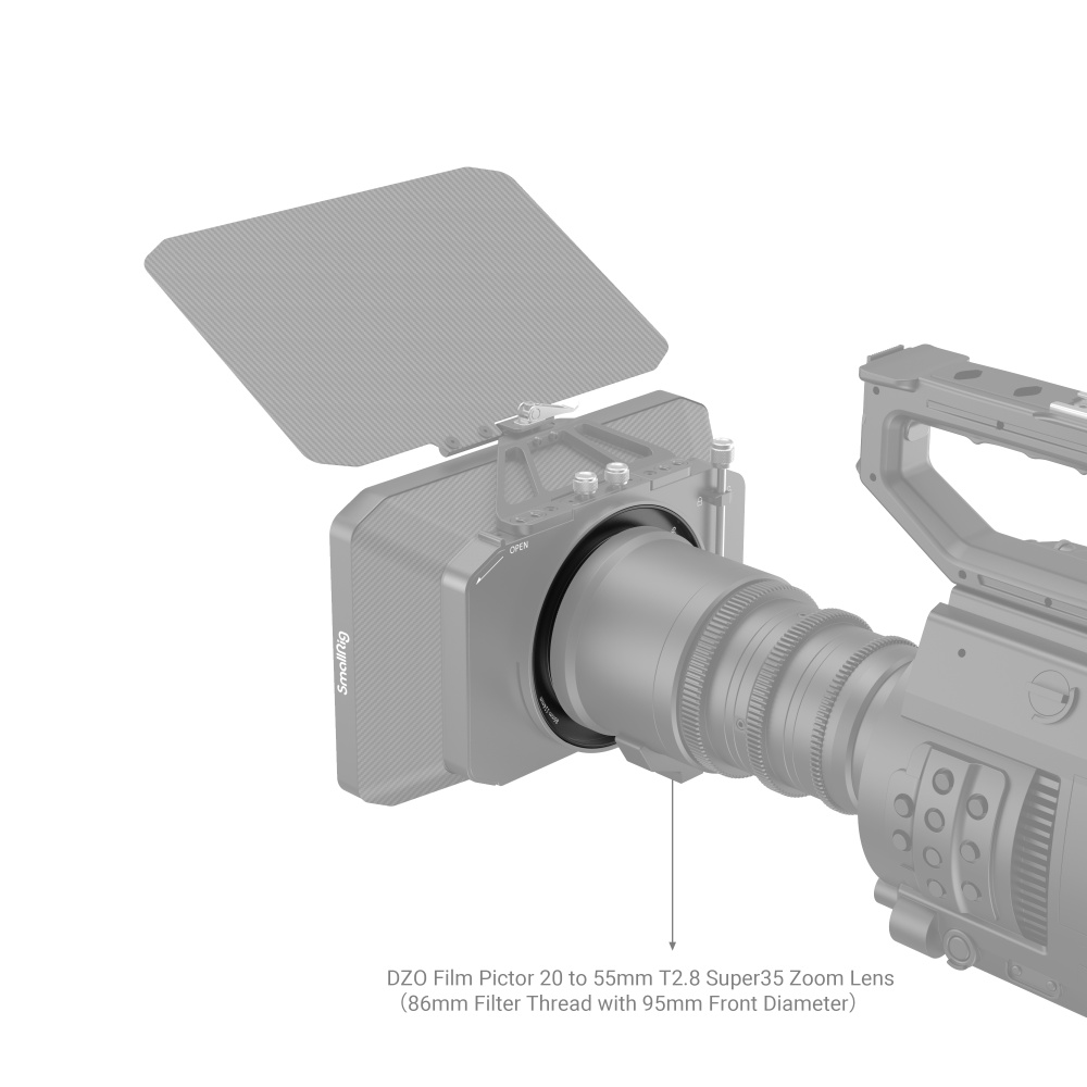 SmallRig Screw-in Lens Adapter Ring Kit with Filter Thread for 2660 Matte Box 3410 - Image 3