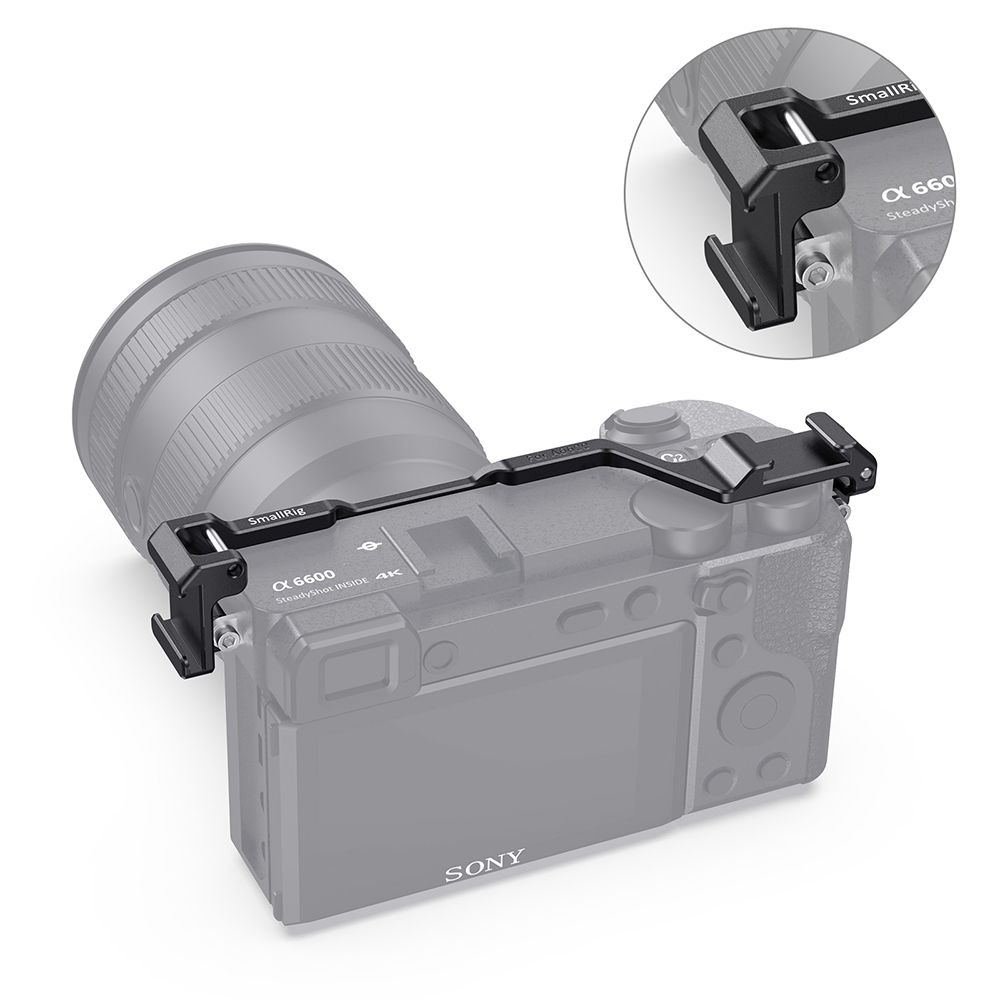 Sony A6600専用デュアルコールドシューアダプター