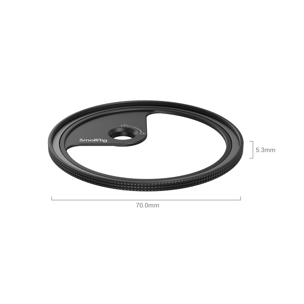 Adaptateur Filtre Magnétique 67mm SmallRig Pour Coque FilMov IPhone 17 Pro - Compatible Filtres Magnétiques SmallRig 67mm
