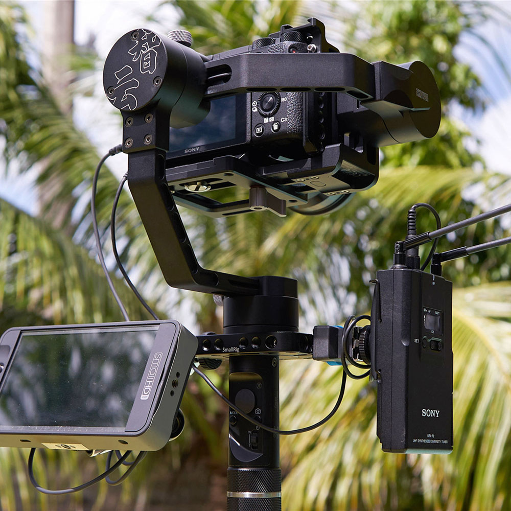 Collier De Fixation Pour Stabilisateur Zhiyun Crane 2S - Avec Rail OTAN, Charge 6 Kg - Pour Accessoires (micro, Lumière, Moniteur)