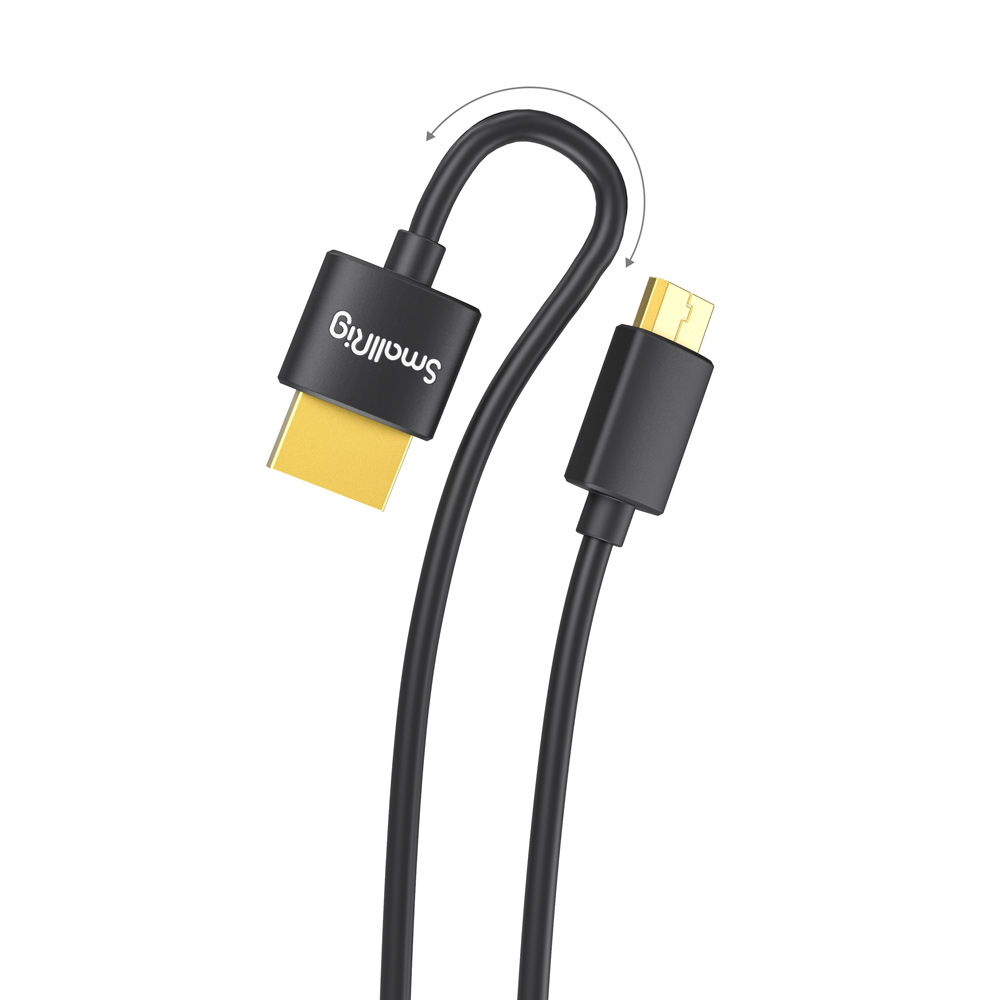 SmallRig 2957B - Ultra Slim 4K HDMI Cable 55cm - De Herrieboerderij