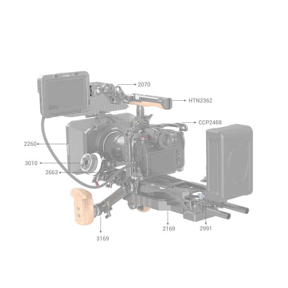 SMALLRIG 3730 DROP-IN HAWKLOCK MINI UNIVERSAL QR TOPPLATE - Mediability