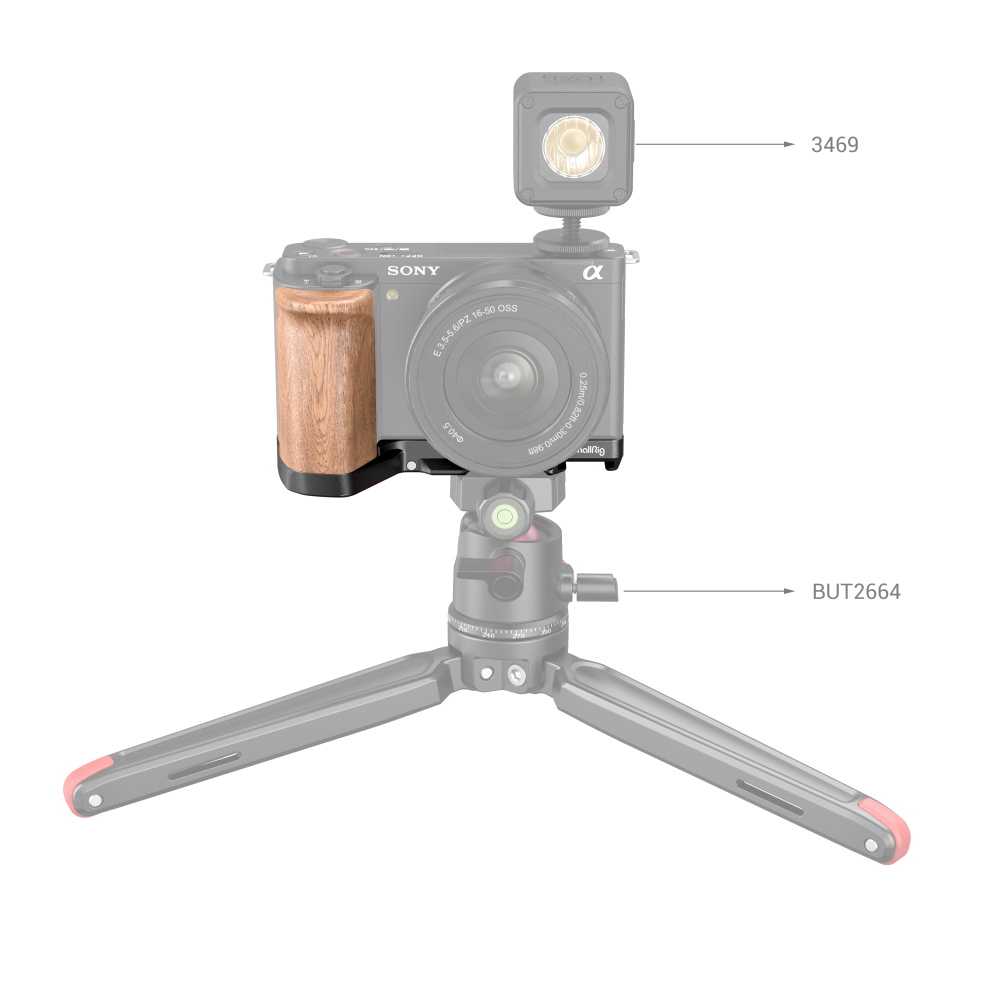 Sony ZV-E10用のL字型グリップ(改良版)