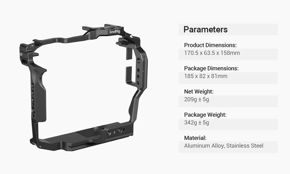 Camera Cage for Canon EOS R3