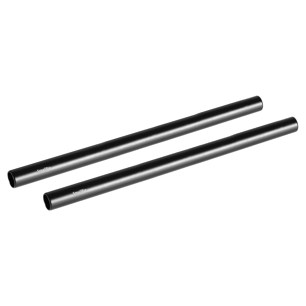 2pcs 15mm Black Aluminum Alloy Rod(M12-25cm) 10inch (Shipping Area: North America)