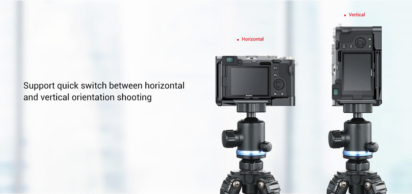 Sony α7C用L型プレート Sony α7C用L型プレート