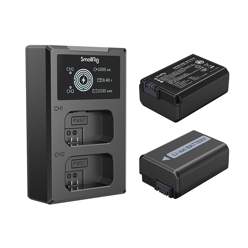 Digipower - digital camera battery & charger shops kit, Replacement for Sony NP-FW50