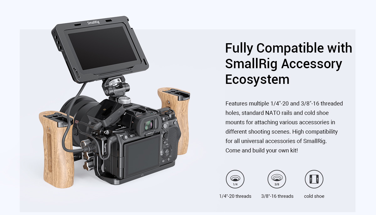 Sony Alpha 7S III Camera Cage | Lightweight Fit | SmallRig