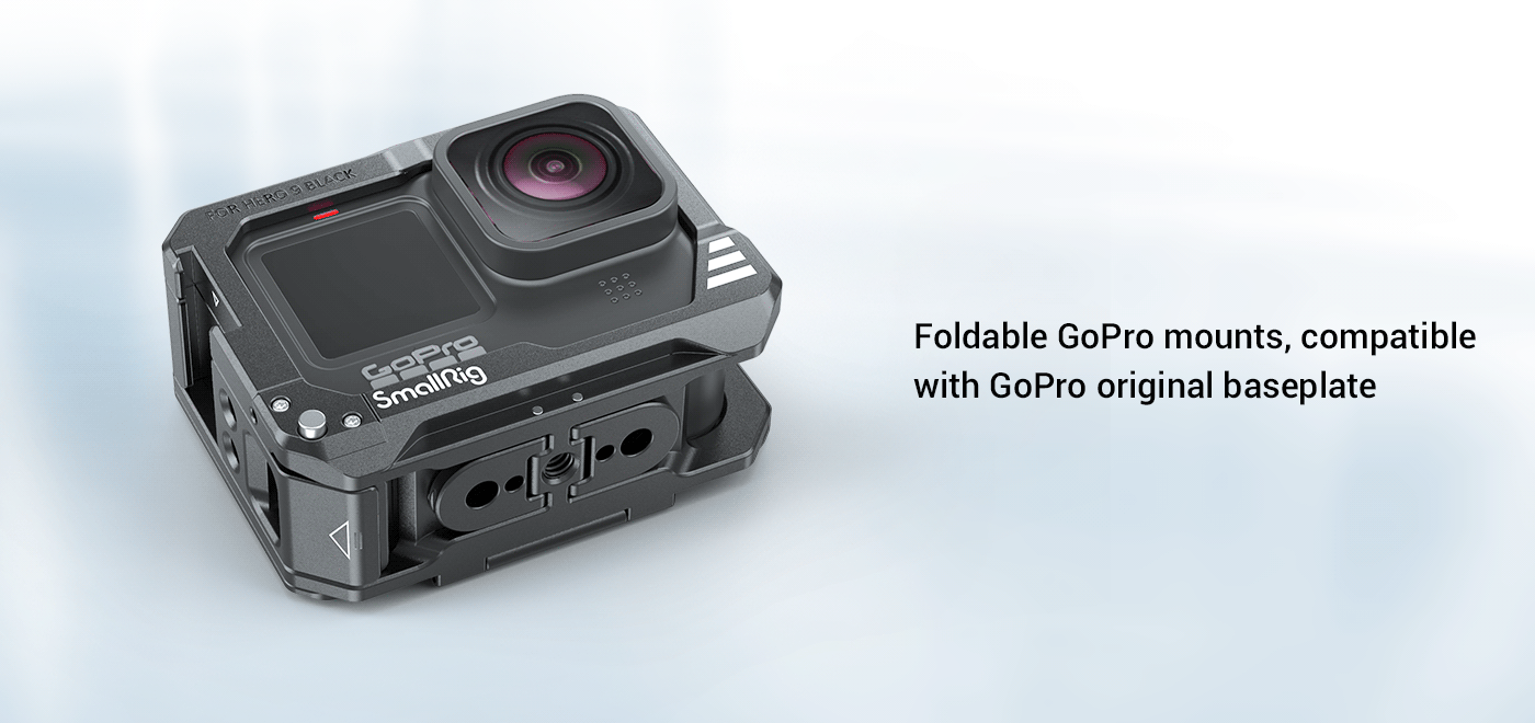 GoPro Vlog Kit | Hero 10/9 Mounts & Cage | SmallRig