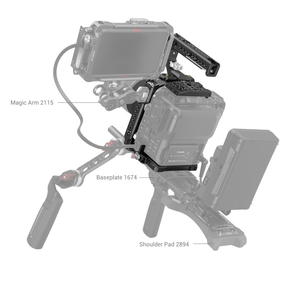 Handheld Kit for Canon EOS C70