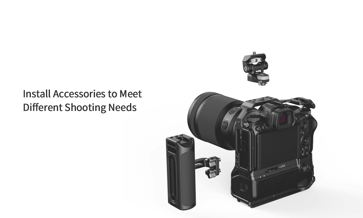 Camera Cage for Nikon Z 6II/Z 7II with MB-N11 Battery Grip