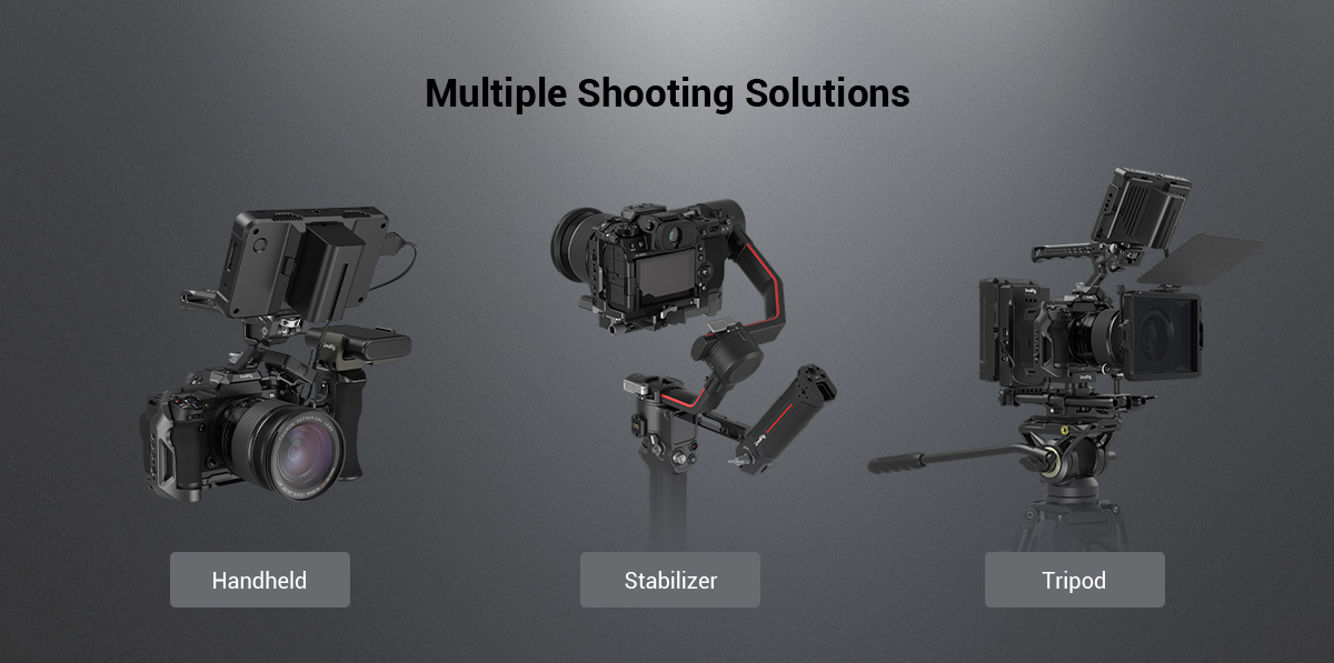 X-H2S L-Bracket | Arca-Swiss QR | DJI RS 2 Compatible