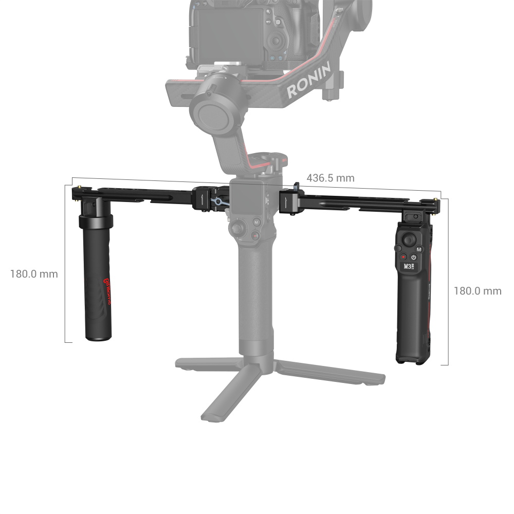 DJI RSシリーズ用無線制御式デュアルハンドグリップ