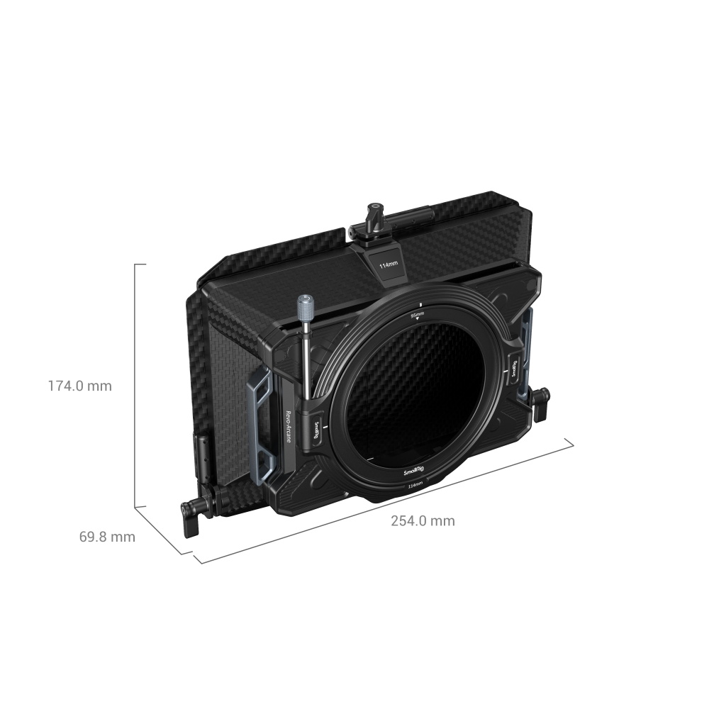 Multifunctional Matte Box (114mm) | Modular, No Vignette