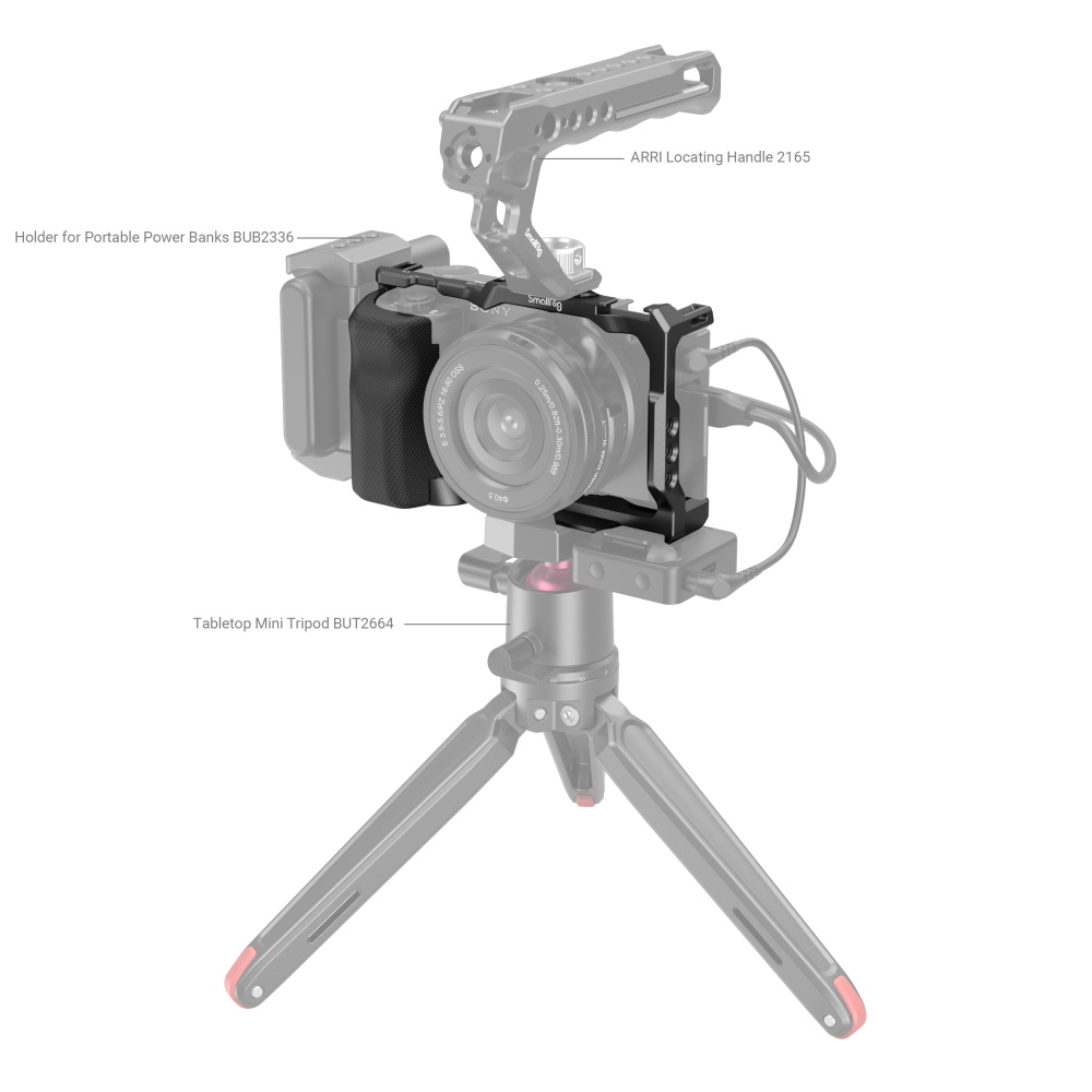 Camera Cage with Grip for Sony ZV-E10
