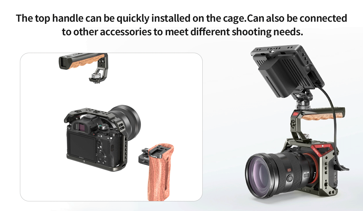 Sony A7 III・A7R III用ケージキット Sony A7 III・A7R III用ケージキット