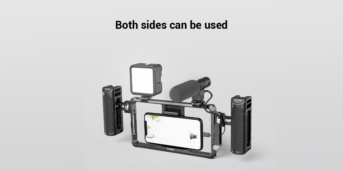 Aluminum Side Handle | Adjustable Phone Cage Grip | SmallRig