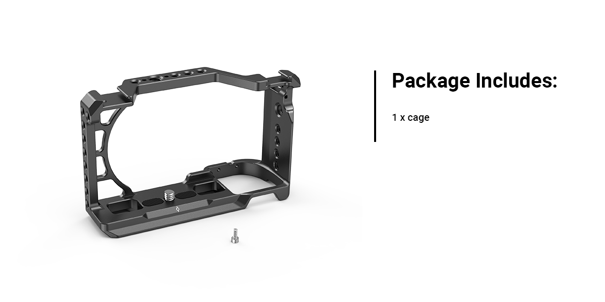 Sony α6100/α6300/α6400/α6500専用ケージ