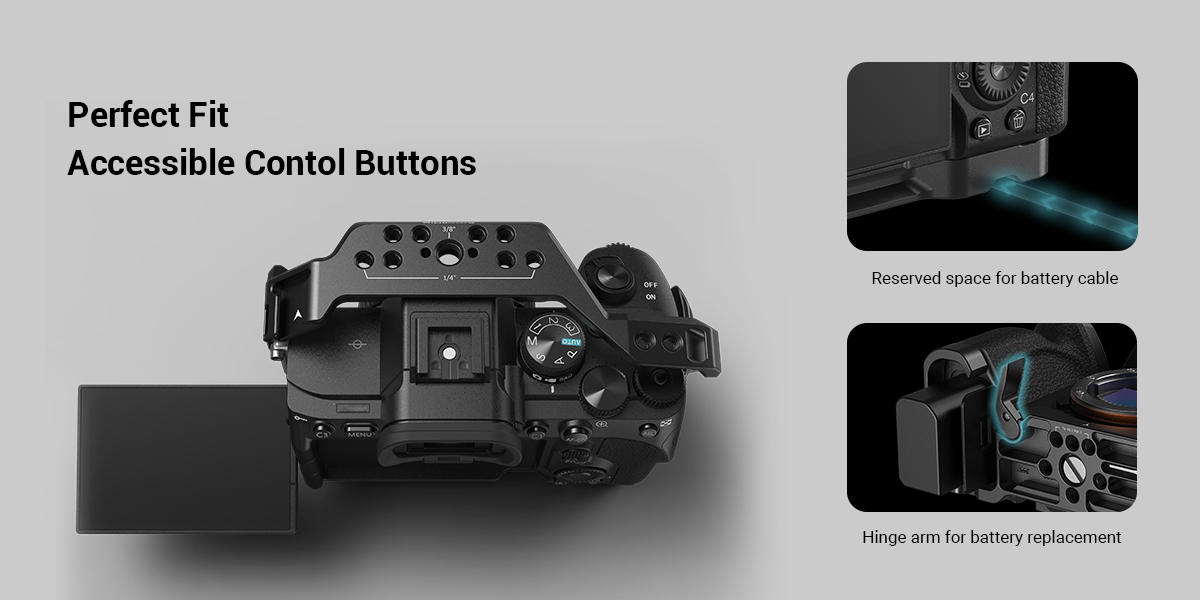 SmallRig Sony a7iv / a7sIII 3668 その他おまけ sony a7iv setup smallrig camera cage unboxing and